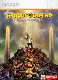 Serious Sam HD PAL Xbox 360 PAL box art